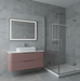 Burbank Storm Silver stone Effect Porcelain wall and floor tile