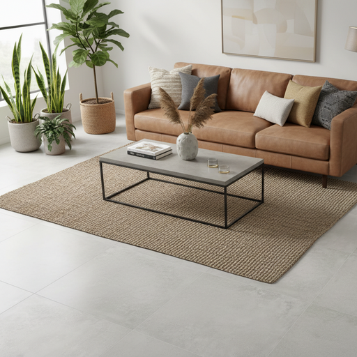 Forum White Matt Porcelain Tiles 100x100cm