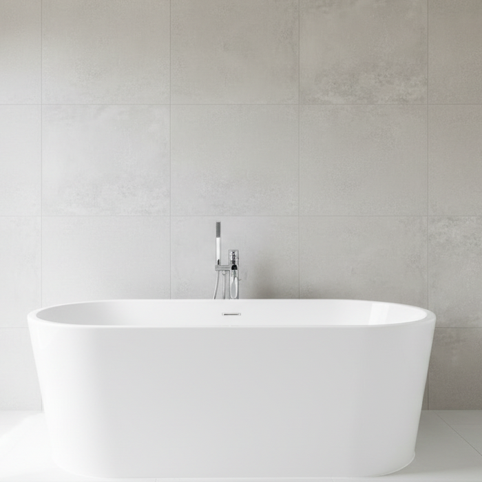 Forum White Matt Porcelain Tiles 100x100cm