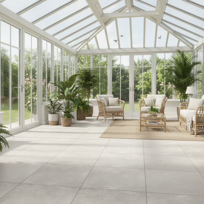 Forum Cement Matt Porcelain Tiles 100x100cm