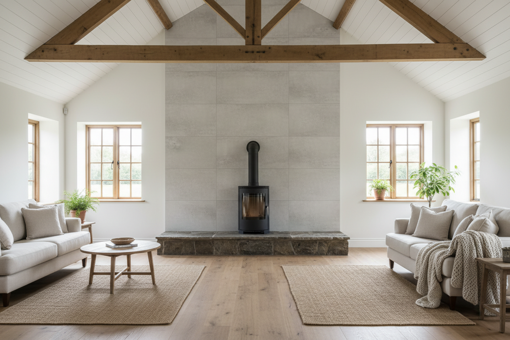 Forum Cement  Matt Porcelain Tiles 100x100cm