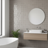 Zellige Grey Wall tiles 13x13cm