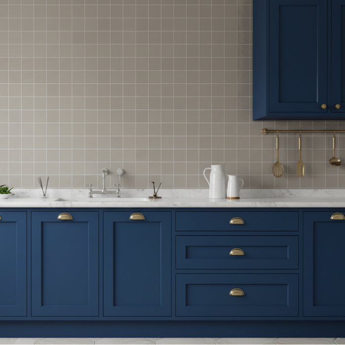 Zellige Grey Wall tiles 13x13cm