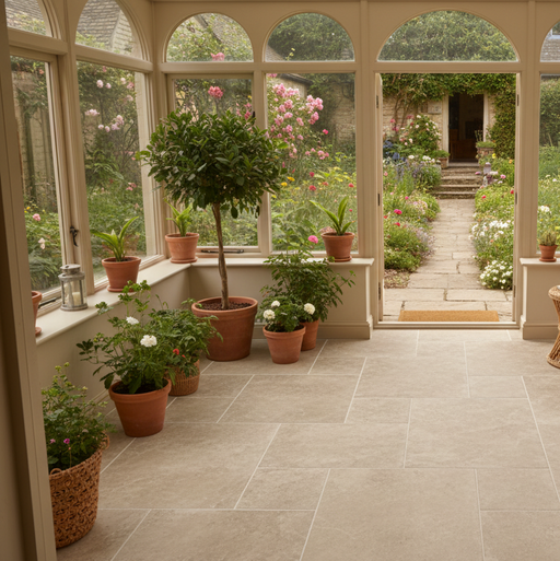 Pietre Lime Beige Modular Porcelain Floor Tiles