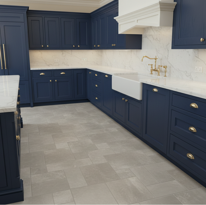 Pietre Lime Grigio Modular Porcelain Tiles