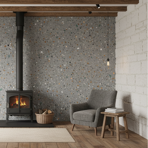 Grey terrazzo celleno 60x60cm