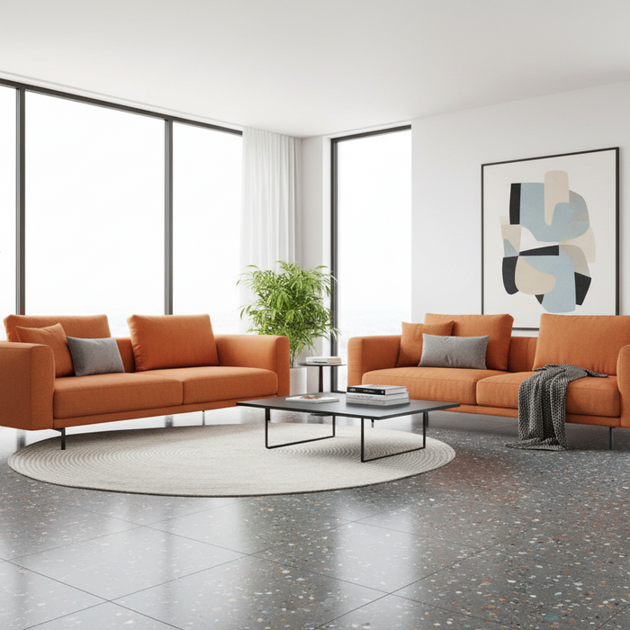 Nero terrazzo celleno 60x60cm