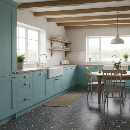 Nero terrazzo celleno 60x60cm