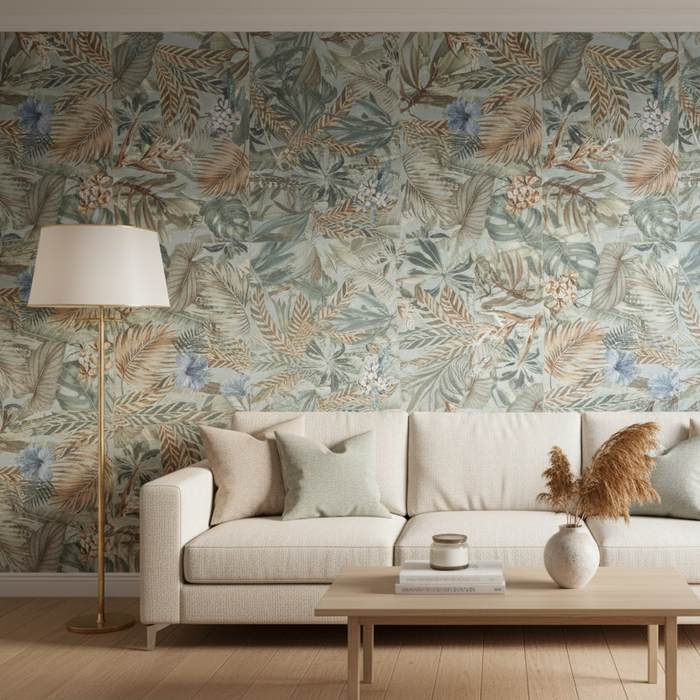 Resina Jungle tropical blue
 matt 60x120cm