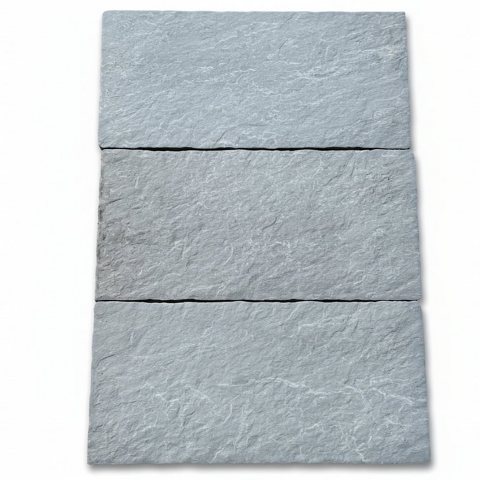Antique Yard Flooring Grey Outdoor Tumbled tiles 40x80x2cm