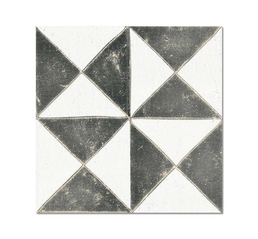 Craft black pattern tiles 22x22cm All tiles TILEJOB