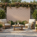 Tahoe Roman Ornament Coral Porcelain tiles 20x20cm