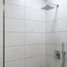 Terrastone White Textured Matt Wall Tile 25x50cm