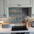 Dubrovnik Blue Matt Porcelain Tiles 62x235x9mm