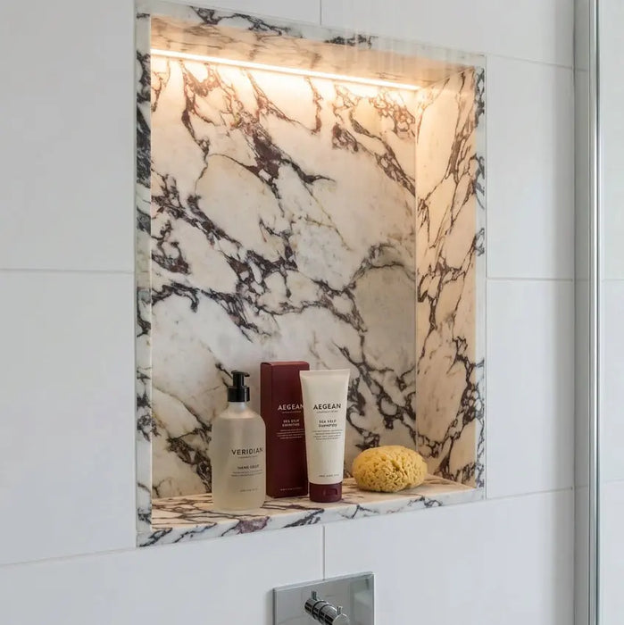 Calacatta Viola Novel Matte Porcelain Tiles