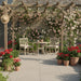 Yorkshire Antique Ivory Tumbled Effect Outdoor Porcelain Tiles