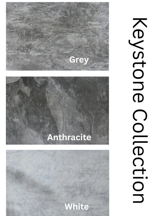 Keystone grey and anthracite tiles