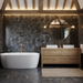Zafiro Blue 60x120cm bathroom space