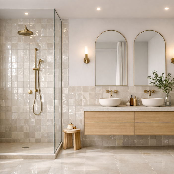 Zellige Morocco Dust Grey Wall Tiles 10×10cm