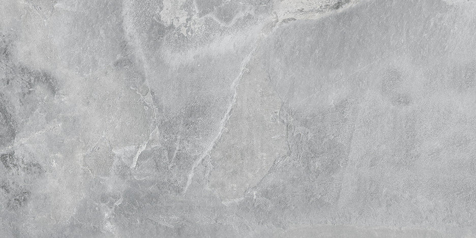 Kamina Slate Silver matt porcelain tiles 30x60cm