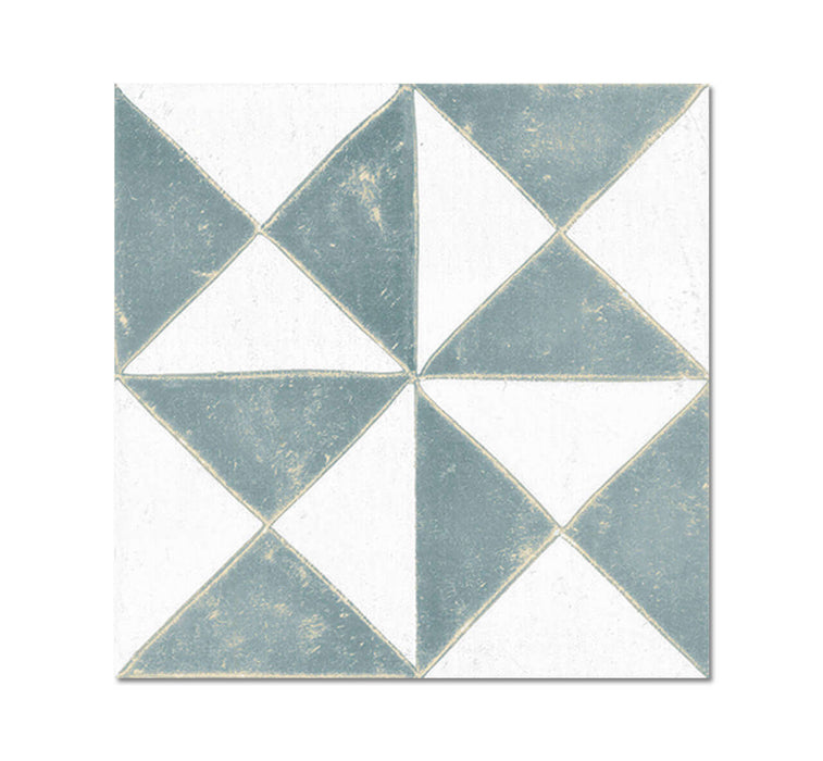 Craft green pattern tiles 22x22cm All tiles TILEJOB