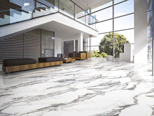 Calacatta Coly Amond Marble gloss or matt porcelain tiles 60x120cm All tiles TILEJOB