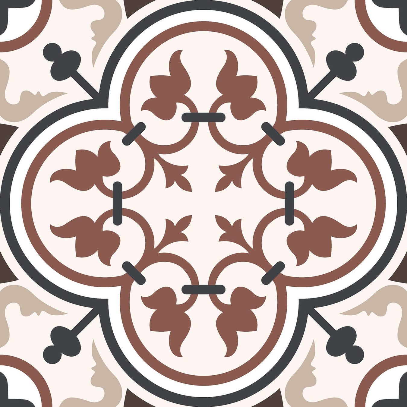 Hallway tiles