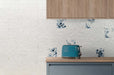 Sacura Delft porcelain tiles cut sample TILEJOB.CO.UK