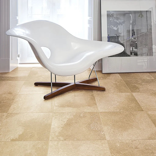 Arezzo Beige Porcelain Floor Tiles cut sample TILEJOB.CO.UK