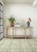 Livada sage vitrified ceramic tiles cut sample TILEJOB.CO.UK