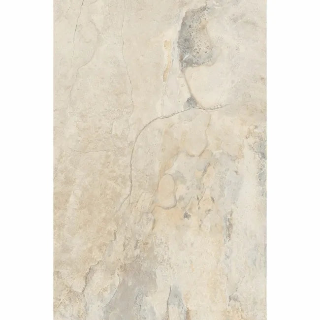 Keystone Beige Slate Effect Matt Porcelain Floor Tile 600x400mm