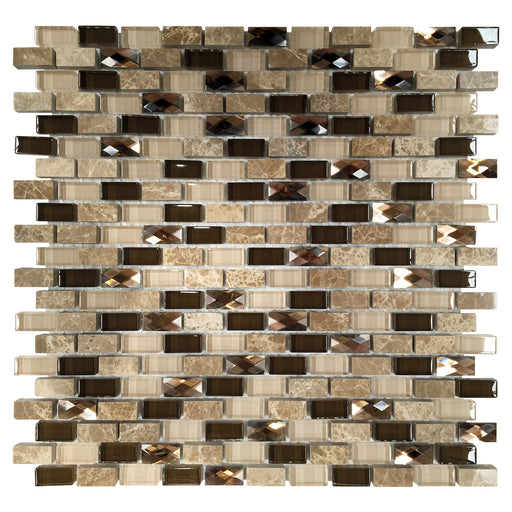 Nautica Conch Brown Mosaic Wall 295x292x8mm
