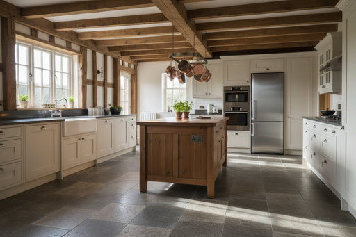 Belgravia Grey Tumbled Limestone 600 x Free Length x 15mm