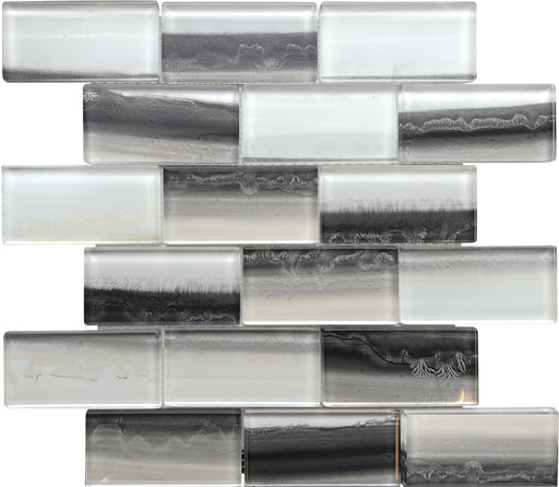 Agate Glass Grey Mosaic 300x300x8mm