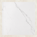 Matera White Gloss Large Format Marble Effect Porcelain Tiles 90x90cm