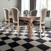 Charming Black Classic Marble effect tiles 30x30cm