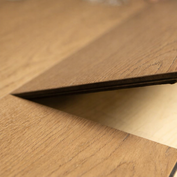 Skandia Oak Elite Engineered Wood Flooring HDF Long Length 20X185cm