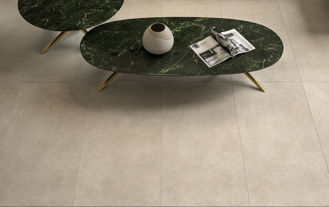 Resina Taupe matt porcelain tiles 120x60cm