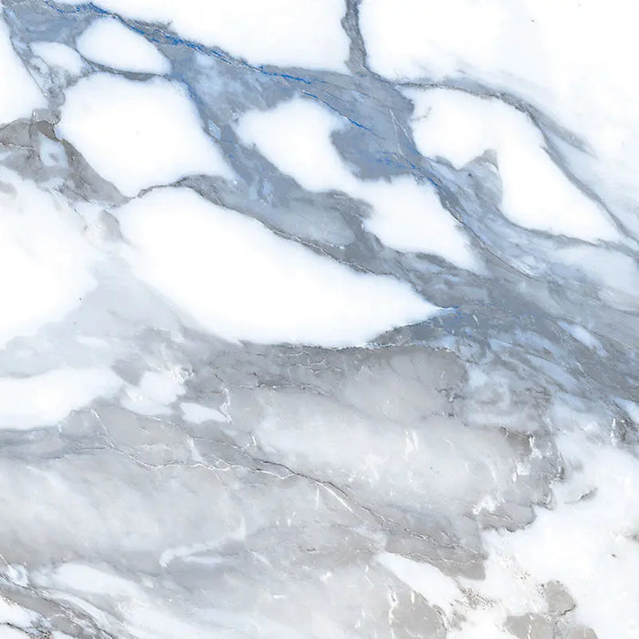 Ocean Blue Marble gloss porcelain tiles