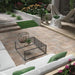Burlington Rust Outdoor porcelain tiles patio kit Spectrum cut sample TILEJOB.CO.UK