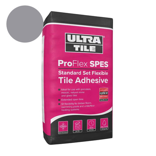 Ultra Tile Fix ProFlex SPES Standard Set Flexible S1 Adhesive (54 Bags Tail Lift) Adhesive TILEJOB.CO.UK