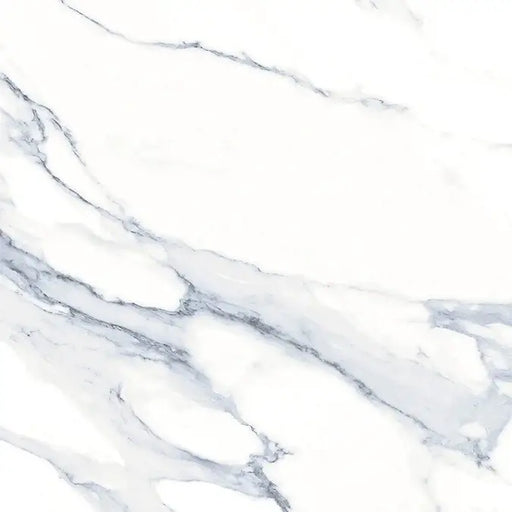 Marmi Carrara Blue Marble gloss porcelain tiles cut sample TILEJOB.CO.UK