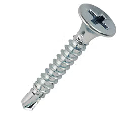 Screw DRILL TIPPED (500) ZINC 32mmx3.9mm