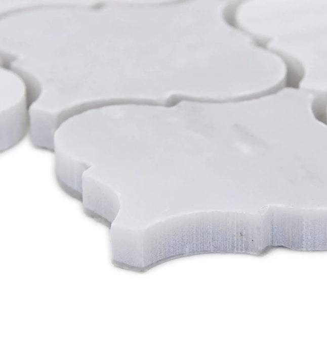 Hampton Arabesque Natural Marble Marble Mosaic