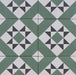 Verde Vintage Victorian Era Porcelain tile 20x20cm All tiles TILEJOB
