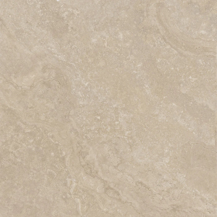 Lombardy Travertine Beige matt porcelain tiles 100x100cm