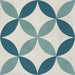Eden Mix Classic Patterned Tile cut sample TILEJOB.CO.UK