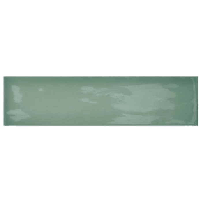 Vitrina Light Green Gloss Wall Ceramic tiles 7.5x30cm