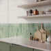 Morandi Fresh Mint ceramic gloss- 5.2X16x0.8cm