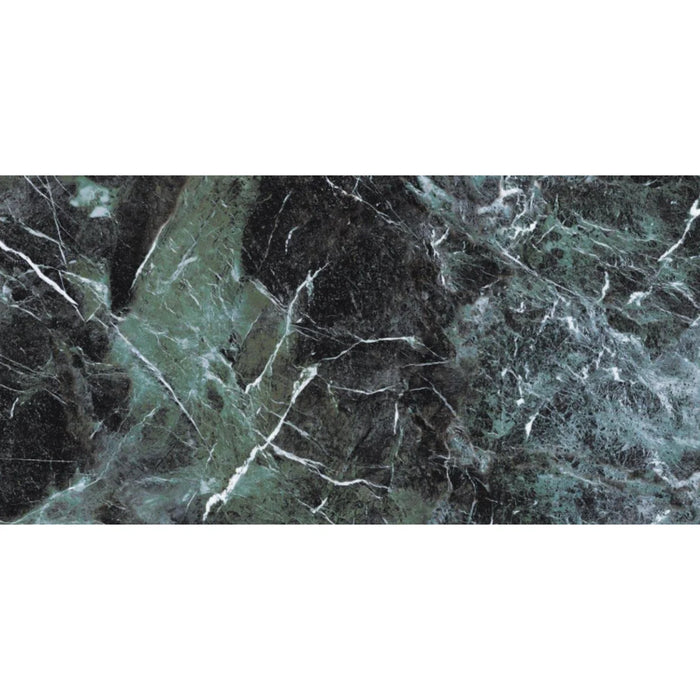 Green marble gloss porcelain tiles 60x120cm All tiles TILEJOB.CO.UK